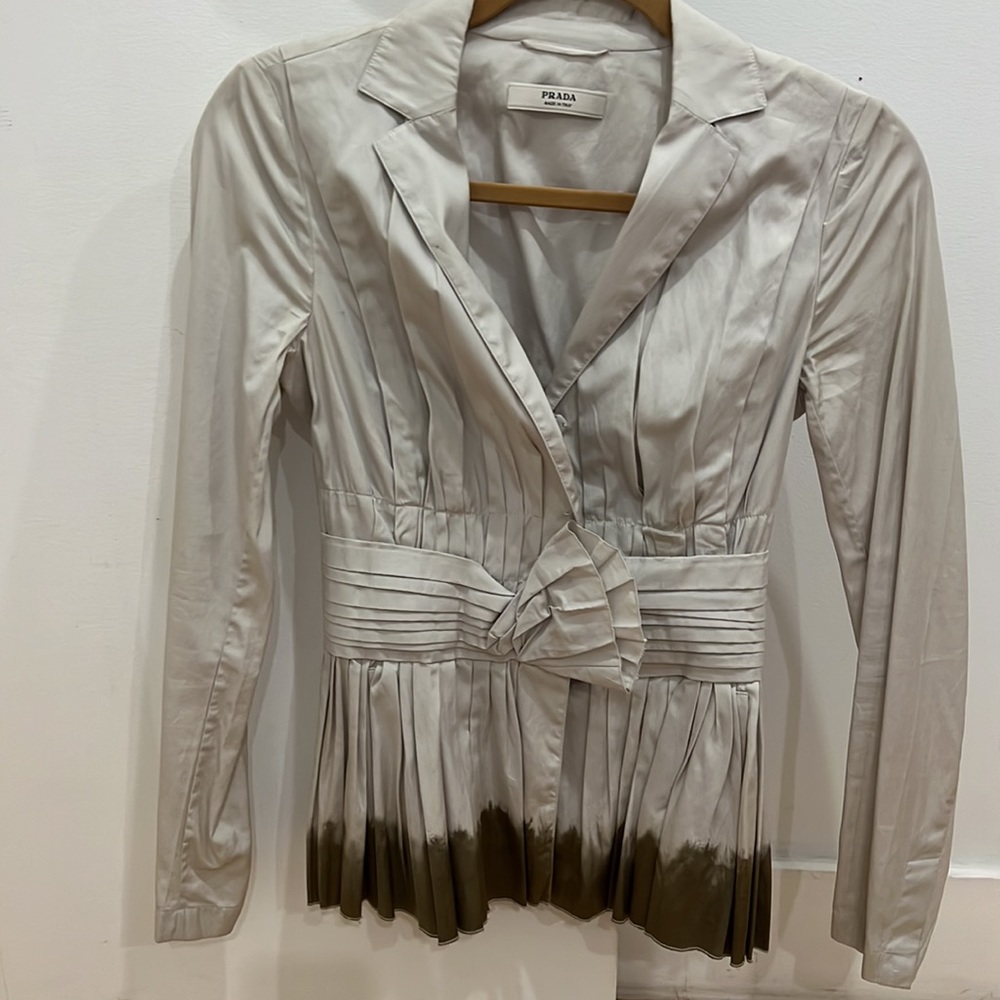 Prada Ombre Jacket Sz 38